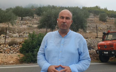Φωτιά από κεραυνούς στο Σοφικό 